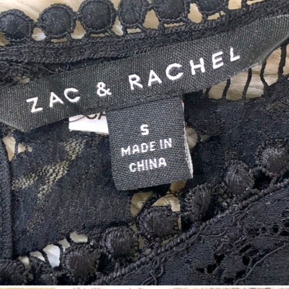 (M)🌷🔥Zac & Rachel🔥🌷Masikini Lace Top Ptp 18.5"× L23" - Picture 9 of 10